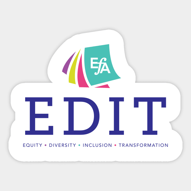 EFAs Equity, Diversity, Inclusion, and Transformation Committee Logo Sticker by EFAShop